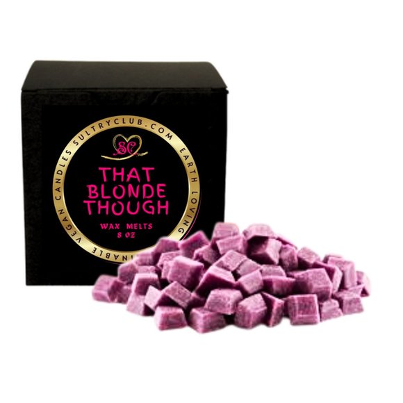 That Blonde Though Travel Candle/Sultry Wax Melts - Picture 2 of 5